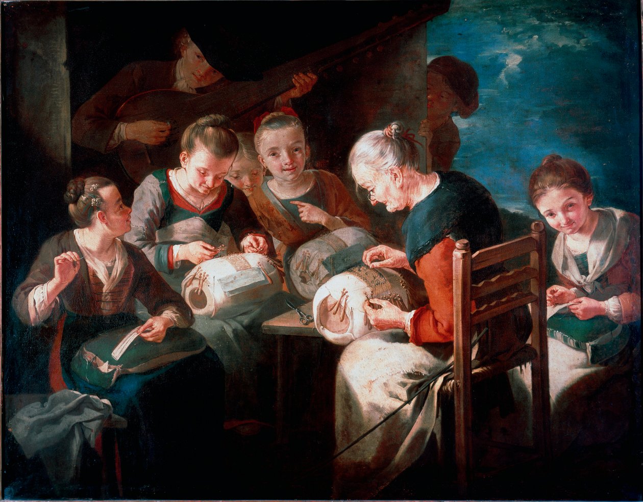 Giacomo Francesco Cipper tarafından yapılan nakışçılar, Todeschini