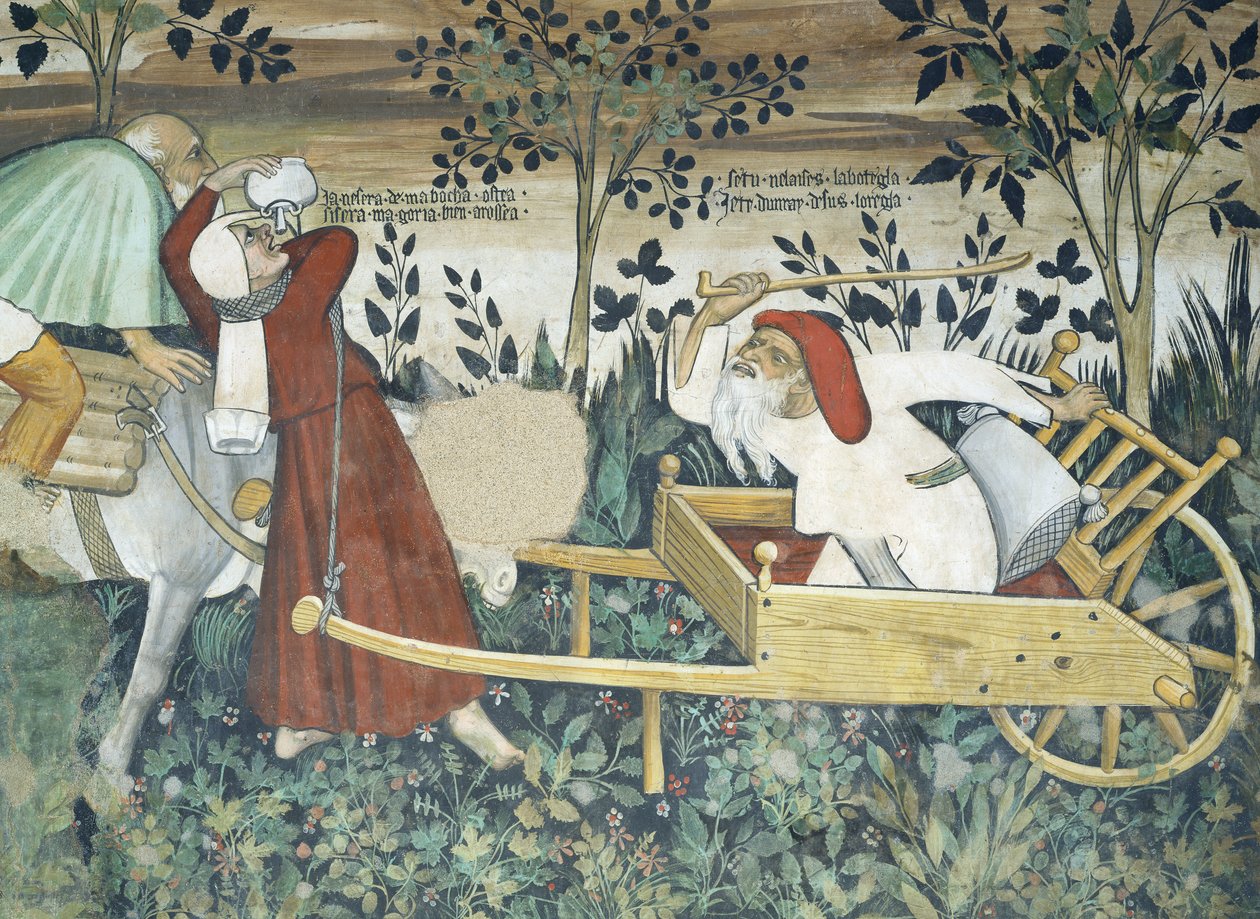Hayat Çeşmesi, çeşmeye yolculuk detayı by Giacomo Jaquerio