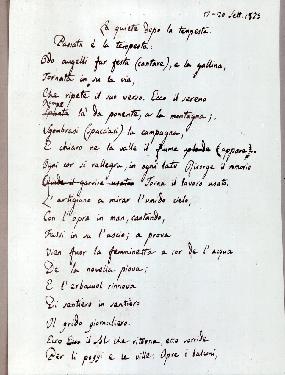 by Giacomo Leopardi
