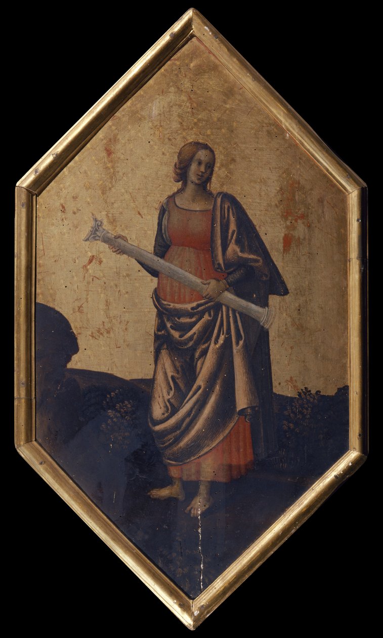 Mukavemet (ahşap üzerine boyama) by Giacomo Pacchiarotti