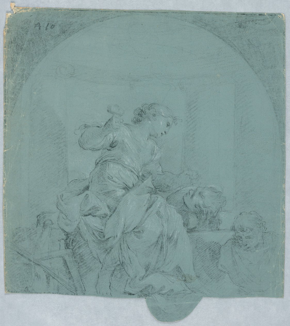 Heykel Alegori için Tasarım by Giacomo Zampa