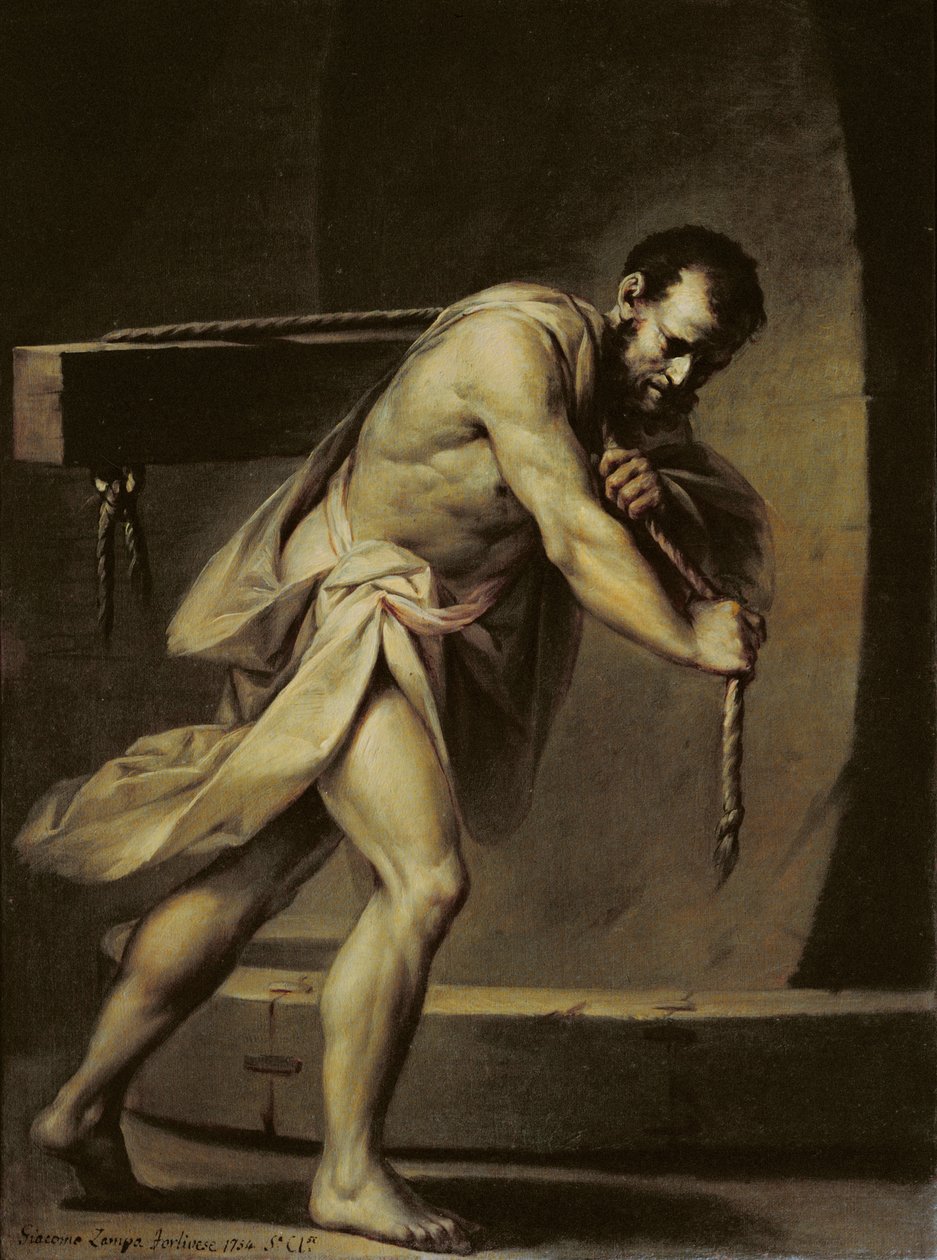 koşu bandında samson by Giacomo Zampa