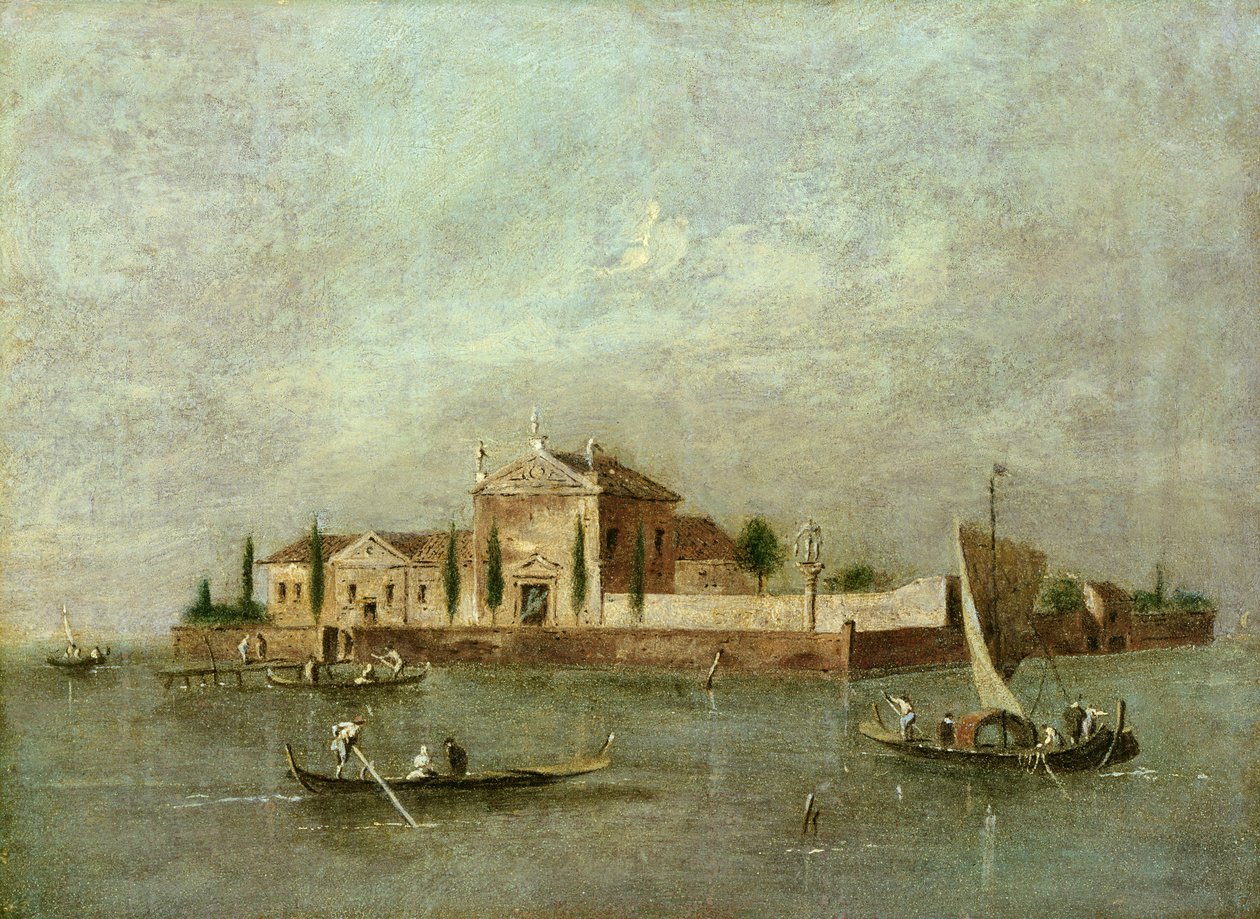 Tesbih Kutsal Bakire Adası by Giacomo style of Guardi
