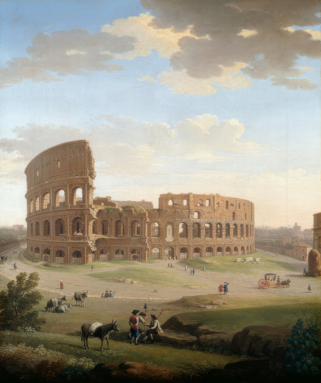 Roma, Kolezyum manzarası by Giacomo van Lint