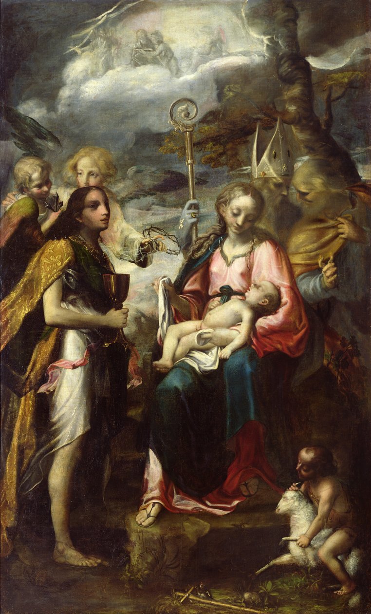 Bakire ve Çocuk ve Tutkunun Gizemi by Giambattista Tinti