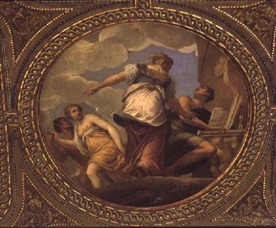 Çalışma Alegori (tavan boyama) by Giambattista Zelotti