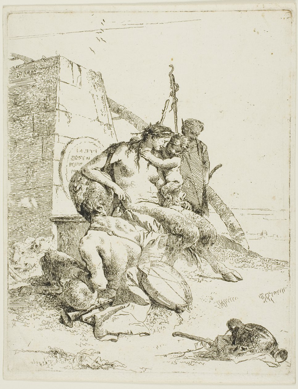 Dikilitaşlı Satyr Ailesi, Scherzi