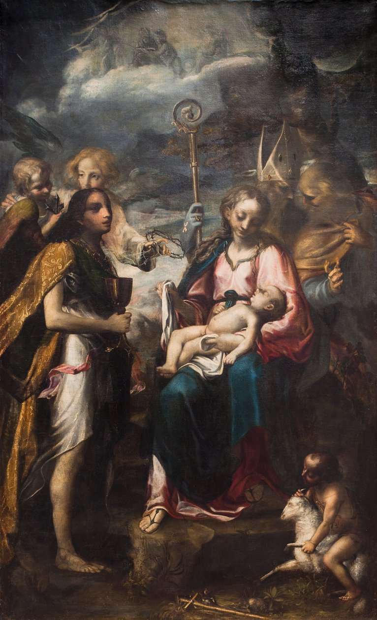 Bakire ve Çocuk ve Tutkunun Gizemi by Giambattista Tinti