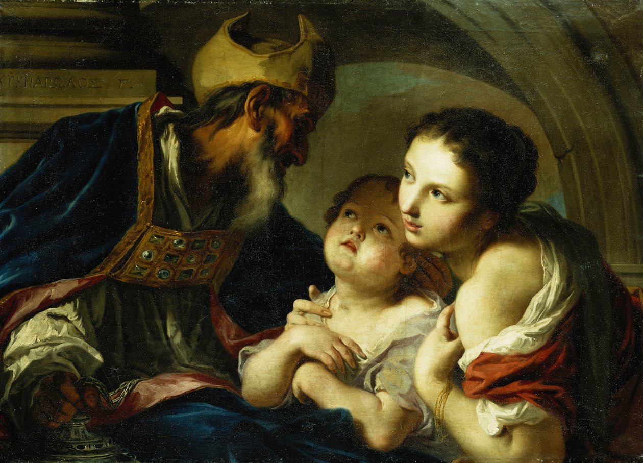 İki Çocuklu Bari Aziz Nikolaos, by Giambettino Cignaroli