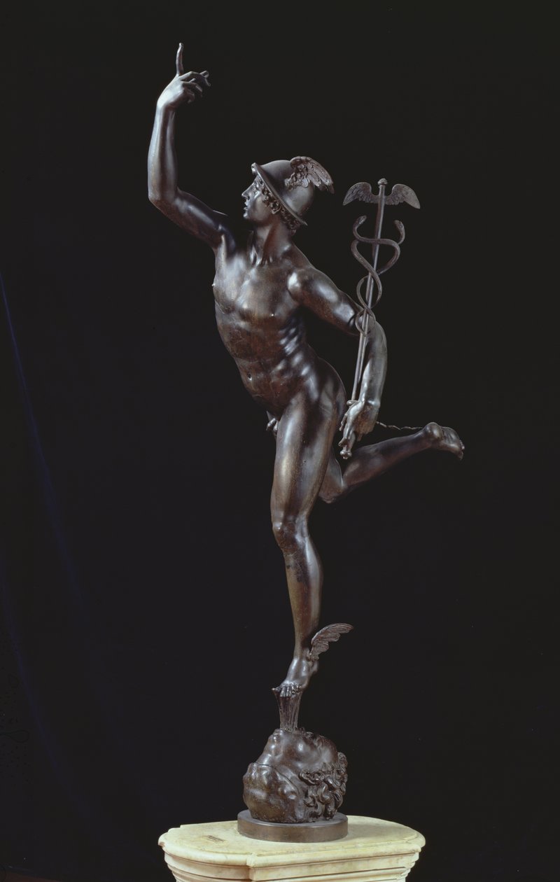 Merkür, 1580 (bronz) by Giambologna