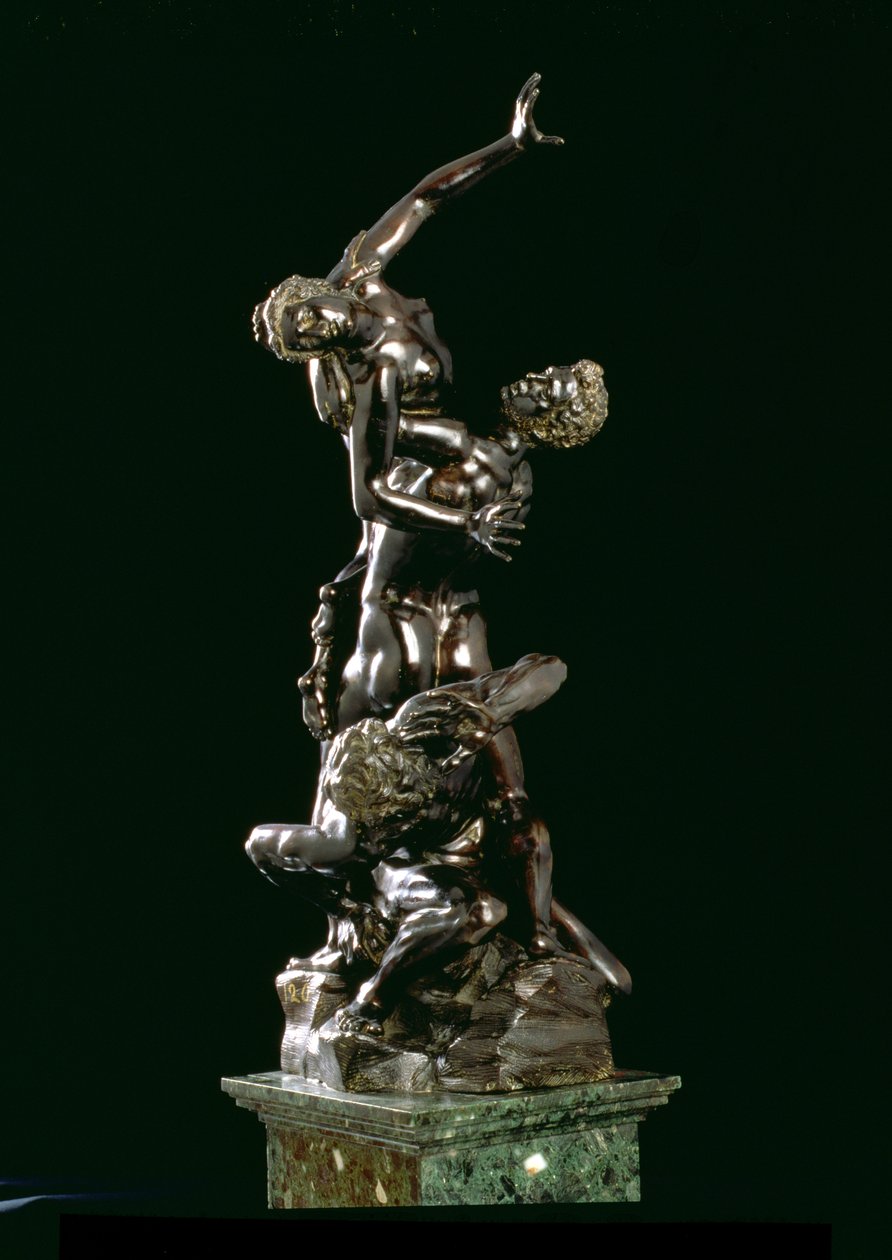 Sabine Kadınlarına Tecavüz (bronz) by Giambologna