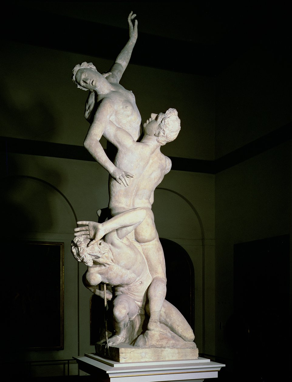 Sabine'nin Tecavüzü, c.1583 (mermer) (ayrıca bkz. 31448) by Giambologna