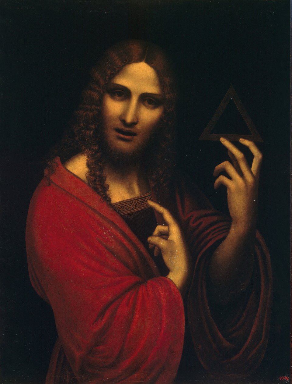 Üçlü Birlik Sembolüyle İsa, 16. Yüzyılın İlk Yarısı by Giampietrino