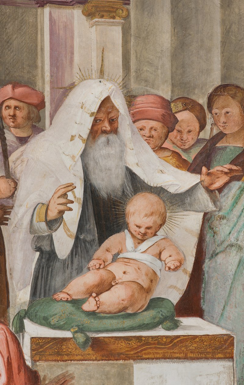 Orta Nef, Beşinci Kuzey Açıklığı, Tapınağa Sunum, Gian Francesco Bembo by Gian Francesco Bembo