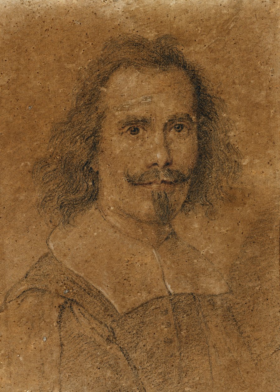 Bir Otoportre, by Gian Lorenzo Bernini