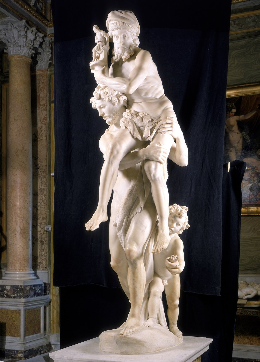 Aeneas ve Anchises (mermer) (ayrıca bkz. 277548 ve 277549) by Gian Lorenzo Bernini