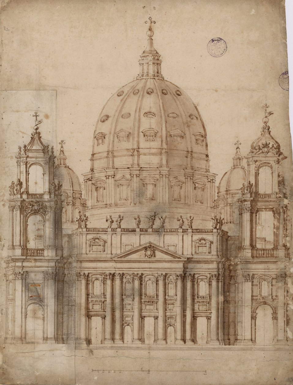 Vatikan par Bernini, Gianlorenzo (1598-1680) Aziz Petrus Bazilikası