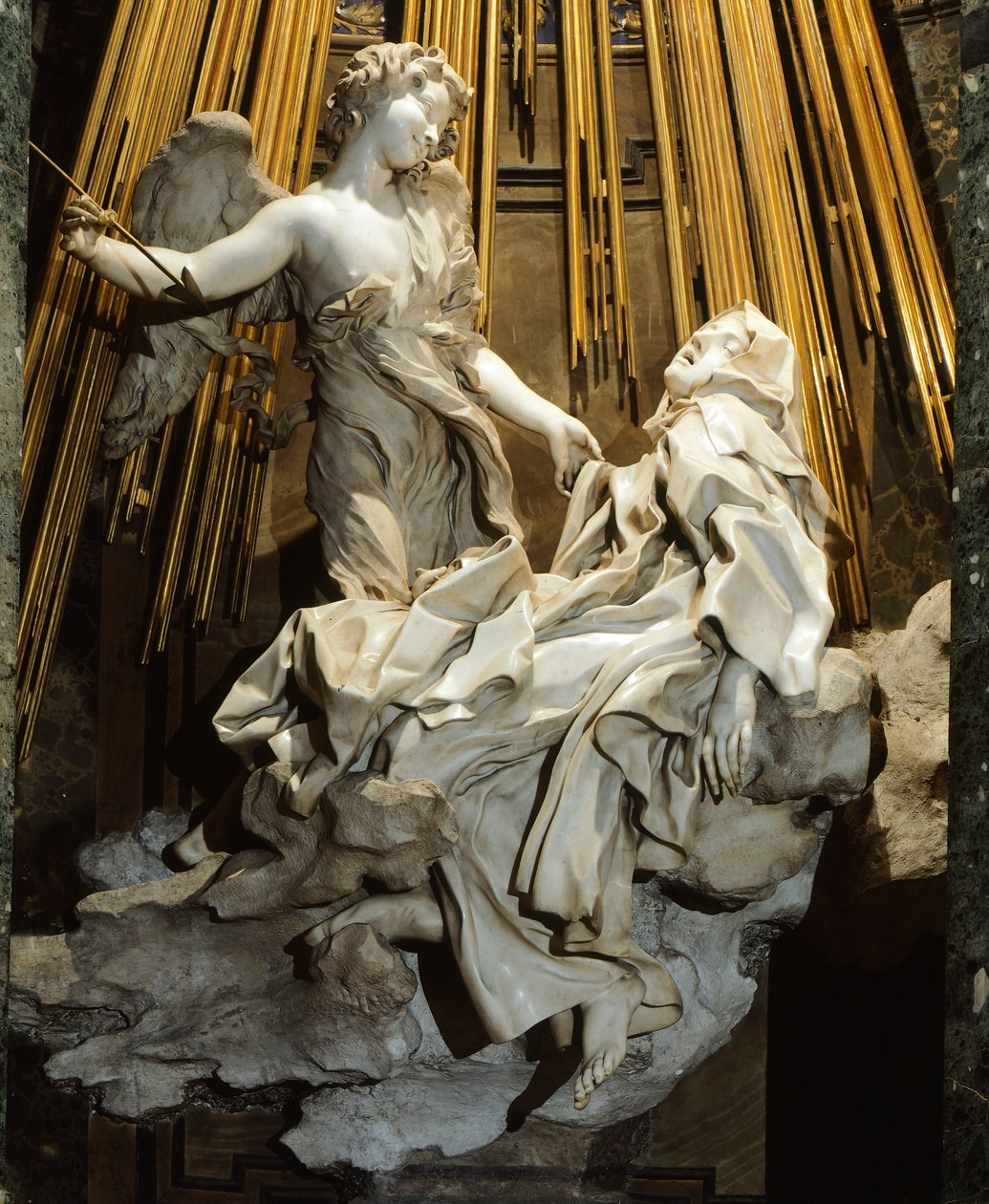 İtalya, Roma, Santa Maria della Vittoria Kilisesi, Avila Aziz Teresa