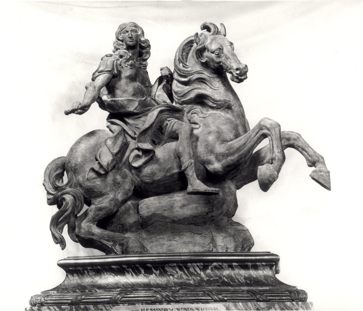 Louis XIV (1638-1715) Anıtı için Model by Gian Lorenzo Bernini