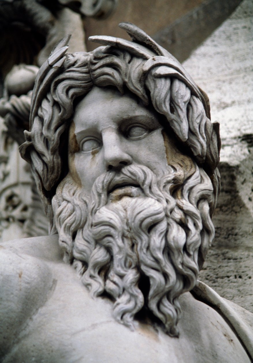 Gian Lorenzo Bernini (Napoli) tarafından tasarlanan Ganj Nehri