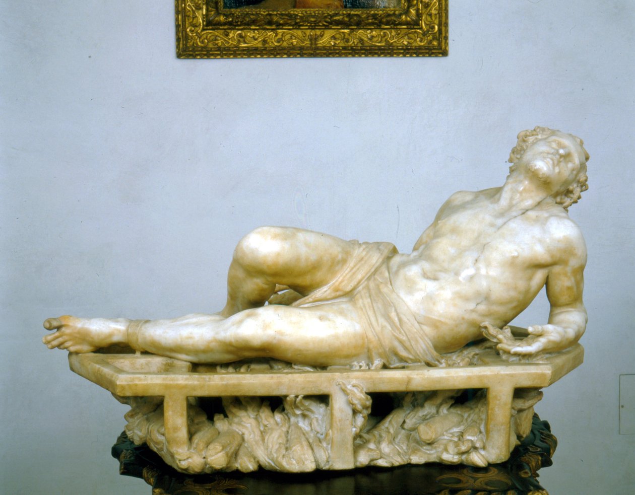 St. Lawrence on the Grill, 1617 (mermer) by Gian Lorenzo Bernini