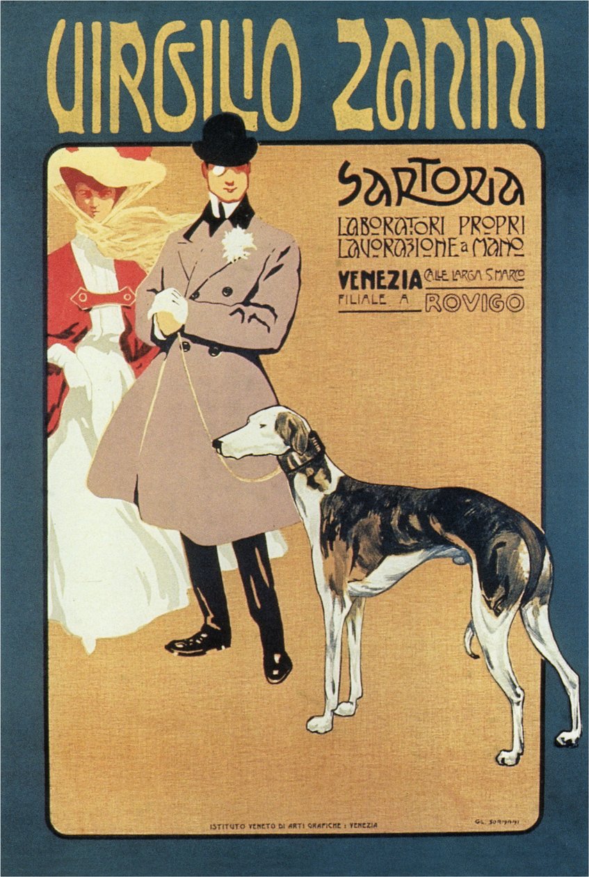 Virgilio Zanini Tayloring, 1900 by Gian Luciano Sormani