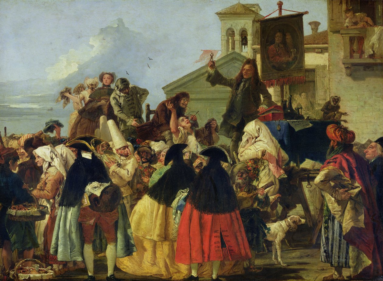 Diş Çıkarıcı, c.1754 by Giovanni Domenico Tiepolo