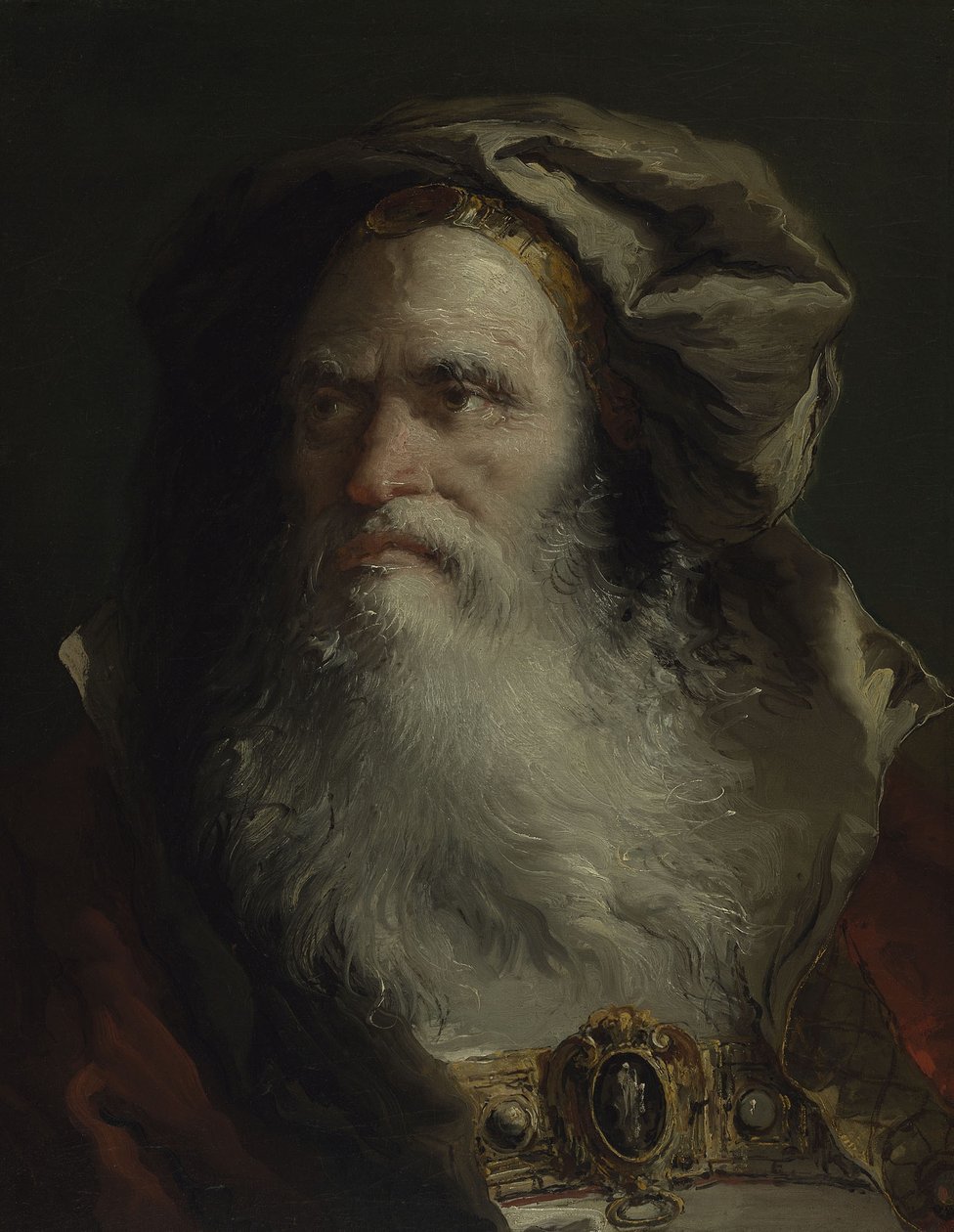 Bir Filozof Başkanı by Giandomenico Tiepolo