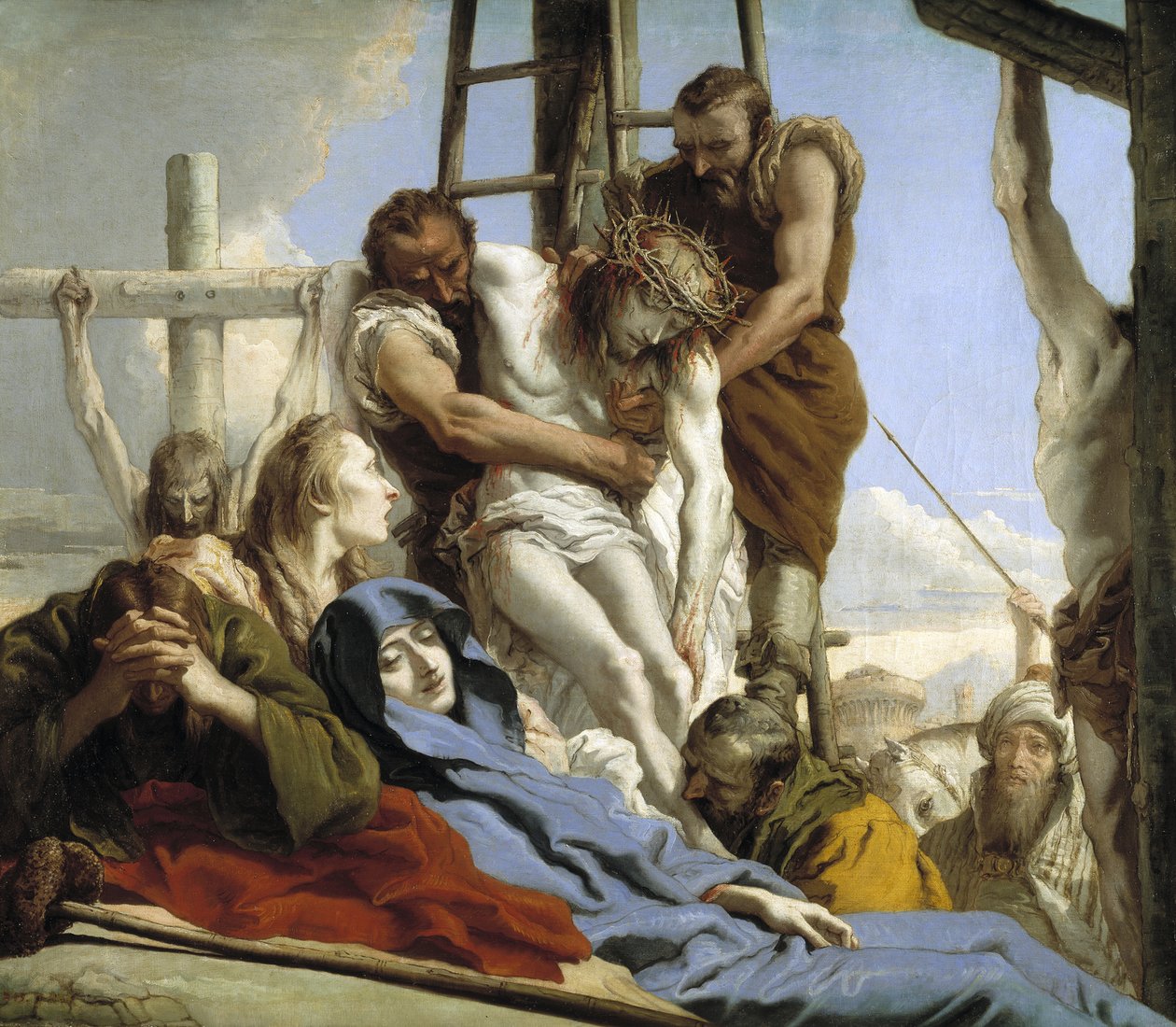 Haçtan İniş, 1772 by Giovanni Domenico Tiepolo
