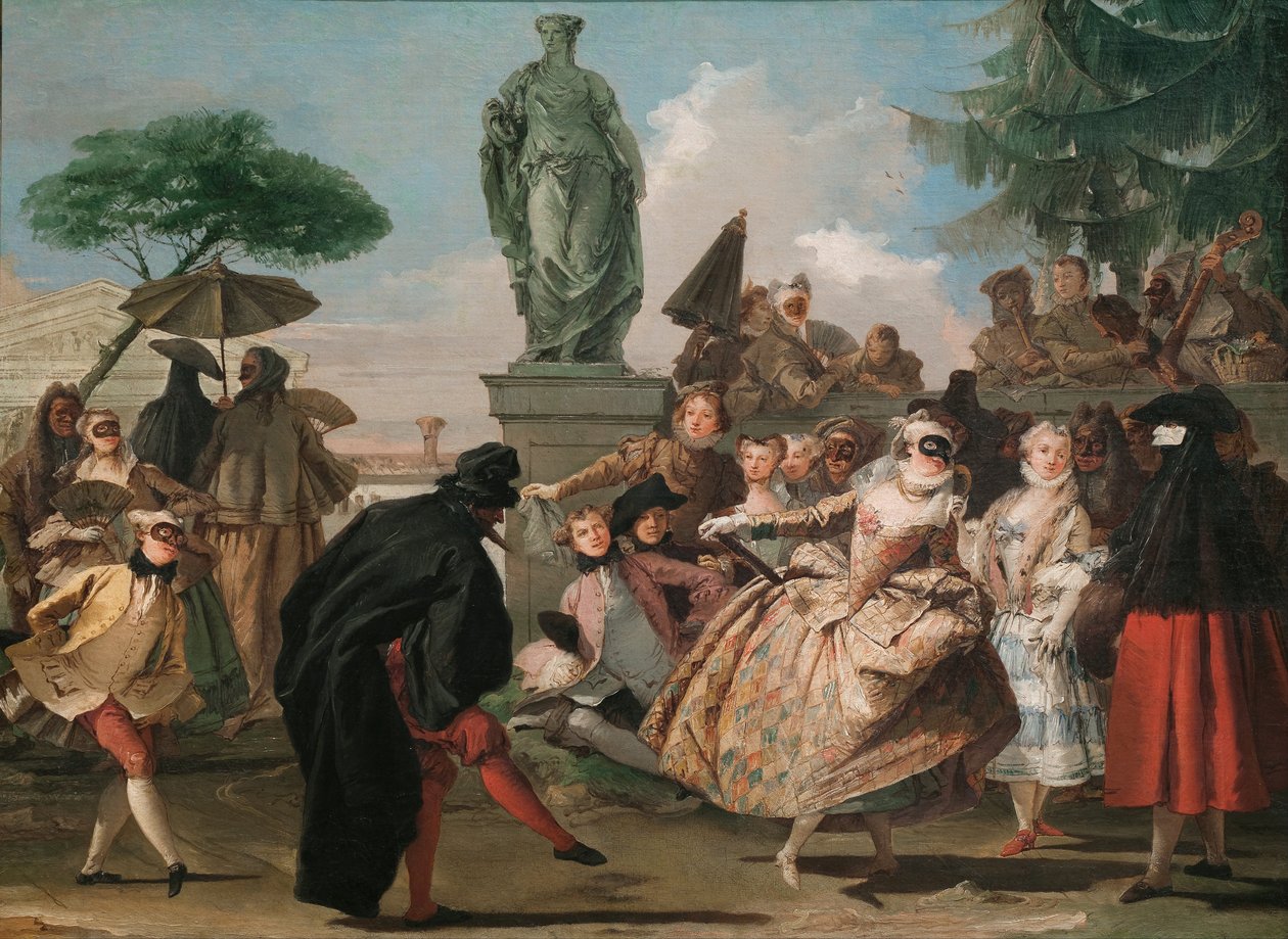 Minuet by Giovanni Domenico Tiepolo