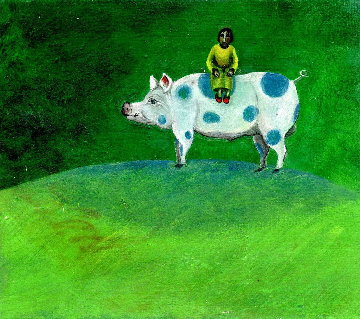 Mavi Benekli Domuzum Beni Eve Götürdü, 2003 by Gigi Sudbury