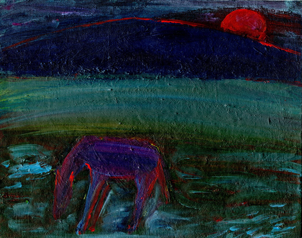 At ve Kızıl Ay, 2016, by Gigi Sudbury