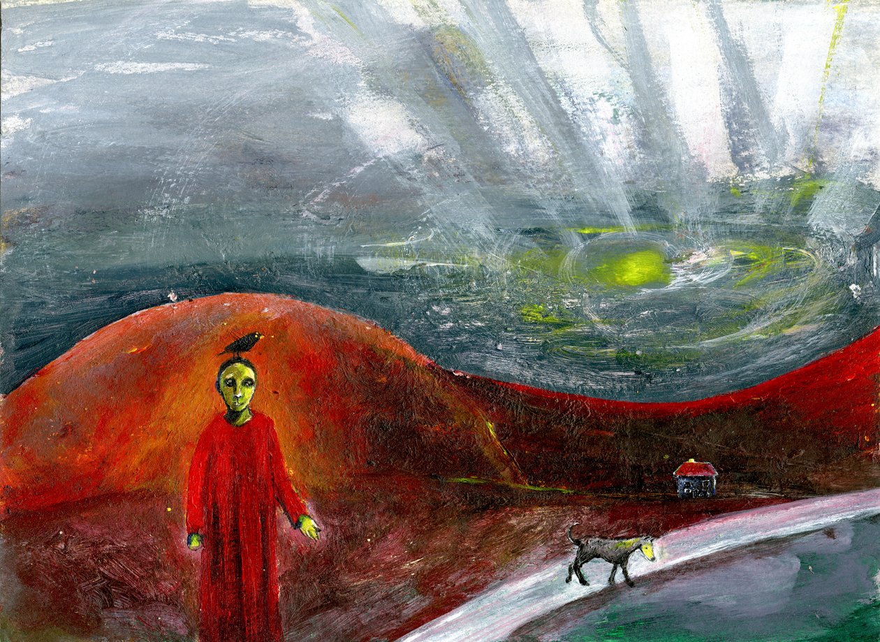 Sarı Suratlı Köpek Beni Eve Götür, 2005, by Gigi Sudbury