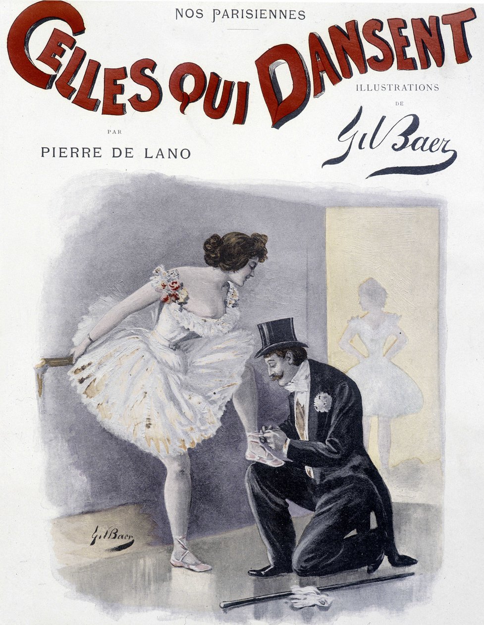 Dansçı - hasta. Gil baer, 19. yüzyılın sonlarında Pierre de Lano