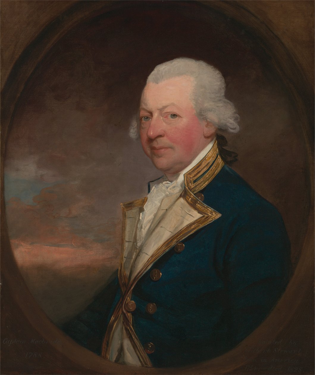 Kaptan John MacBride by Gilbert Stuart