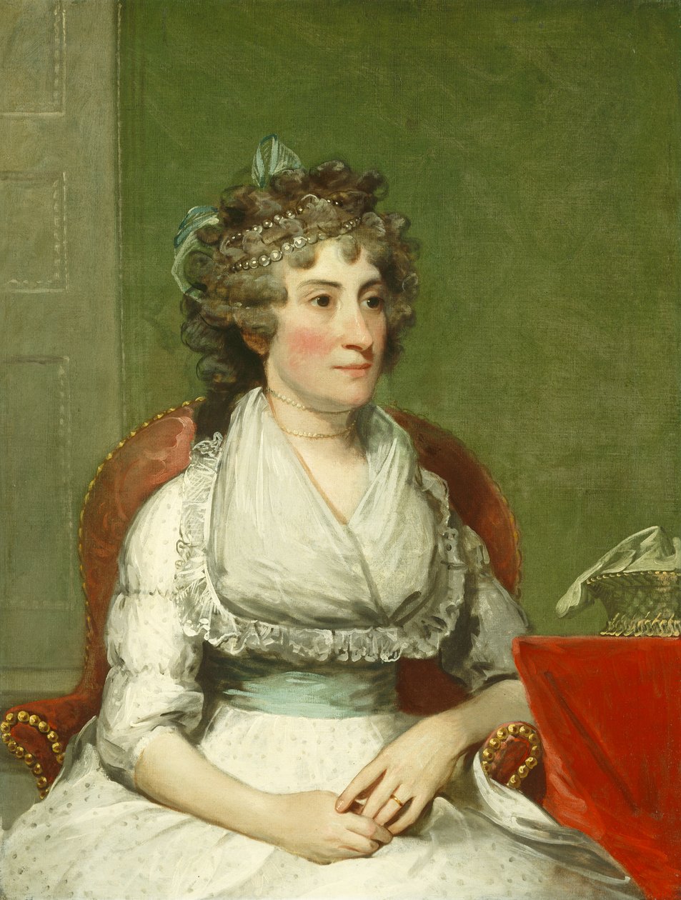 Catherine Yates Pollock (Bayan George Pollock), 1793-4 by Gilbert Stuart