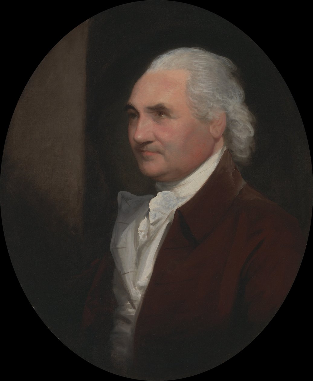 Albay Isaac Barre by Gilbert Stuart
