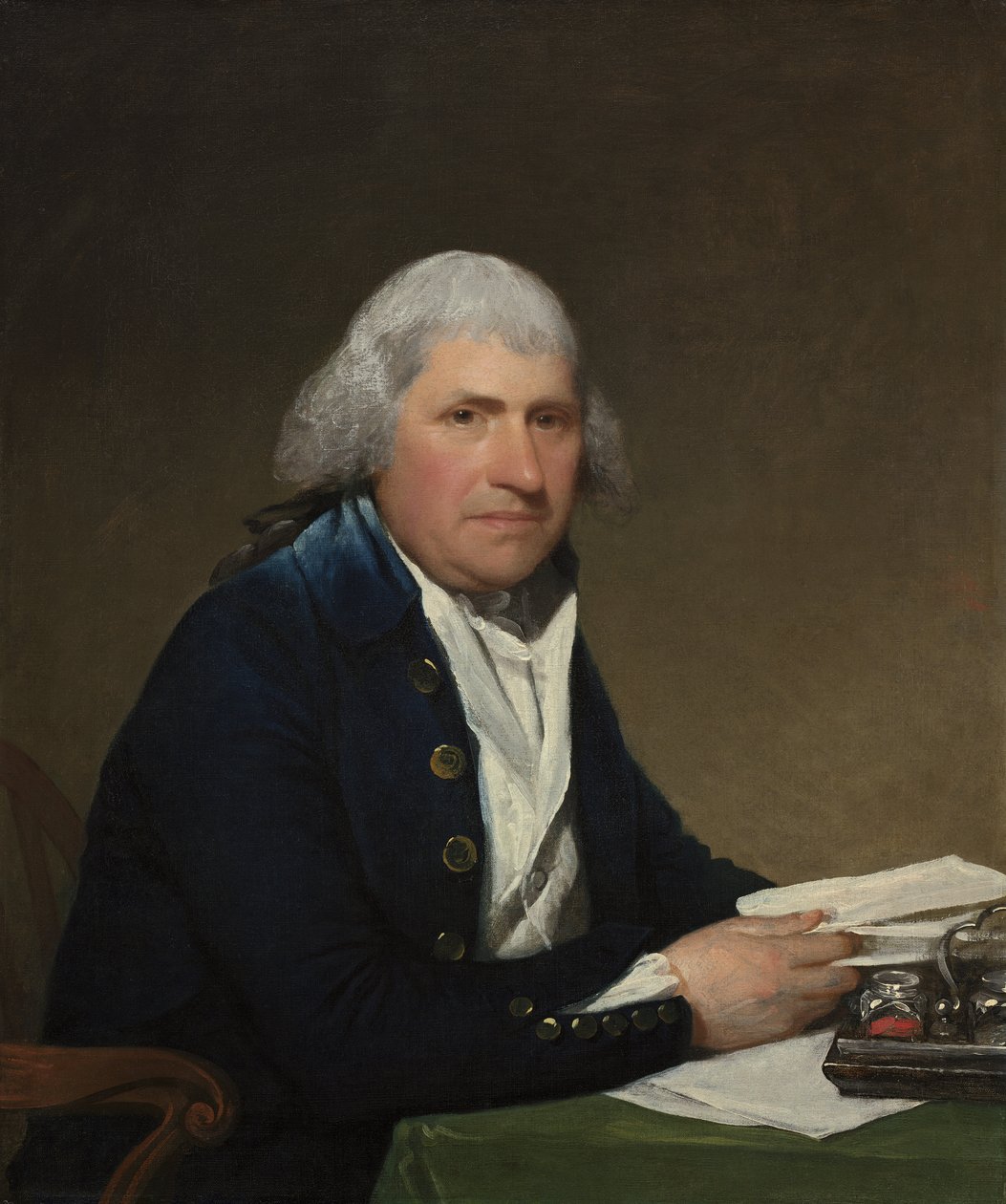 Bath Street og steinefni gosbrunnur by Gilbert Stuart