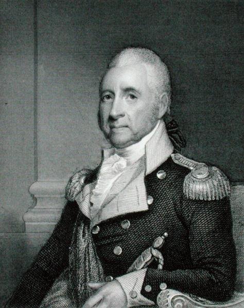 Tümgeneral John Brooks (1752-1825), orijinalinin James Herring (1794-1867) tarafından kopyalanmasından sonra Asher Brown Durand (1796-1886) tarafından oyulmuş (gravür) by Gilbert (after) Stuart