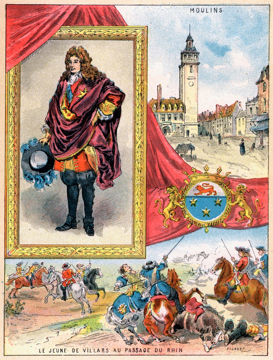 Claude Louis Hector de Villars, Fransız askeri komutanı, 1898 by Gilbert