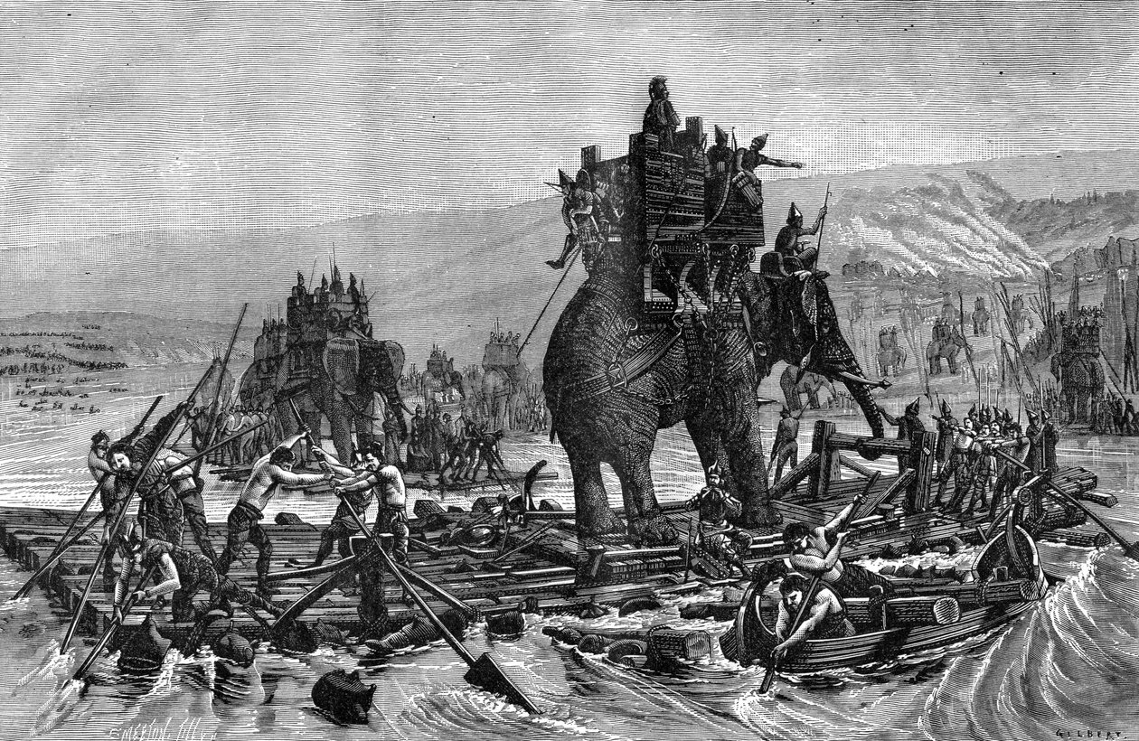 Hannibal, Rhone