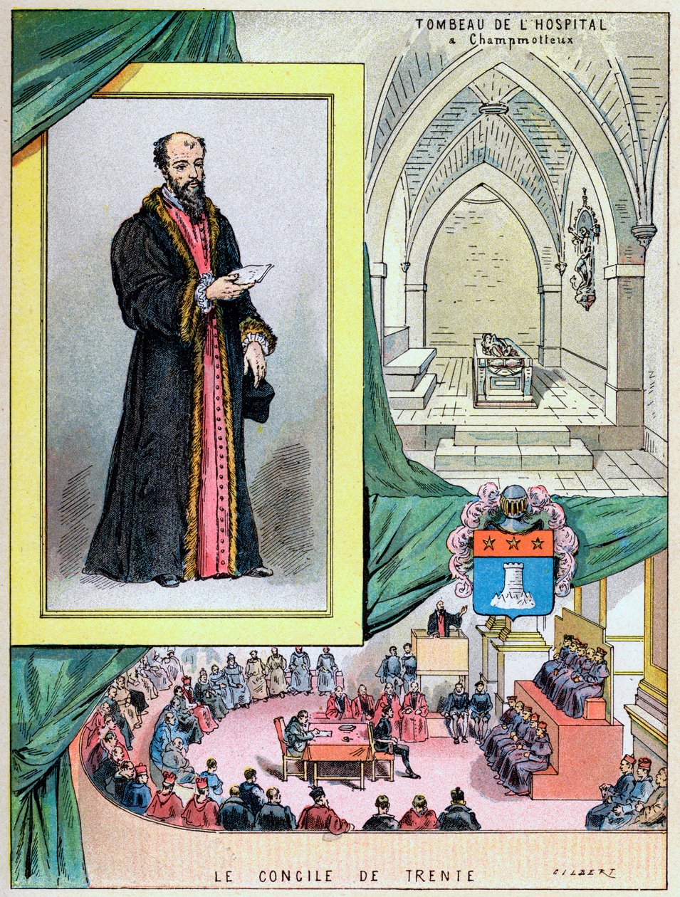 Michel de L Hastanesi, 1898 by Gilbert