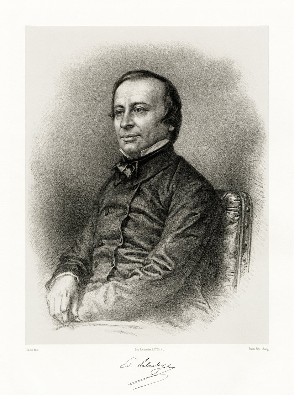 Edouard René Lefebvre de Laboulaye, 1865-66 by Gilbert