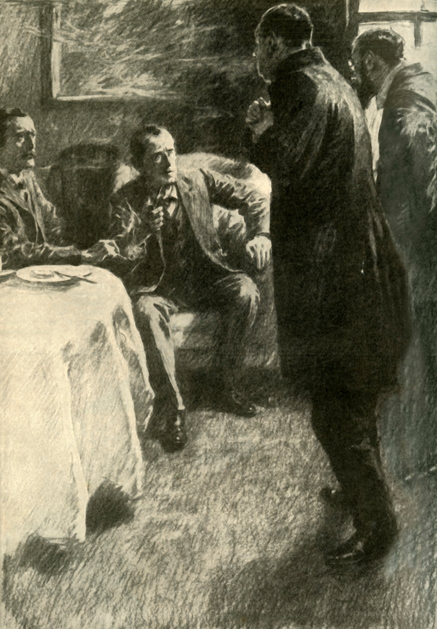 Papaz, 1910, "En Olağanüstü ve Trajik Olay Gece Boyunca Meydana Geldi" dedi. by Gilbert Joseph Holiday