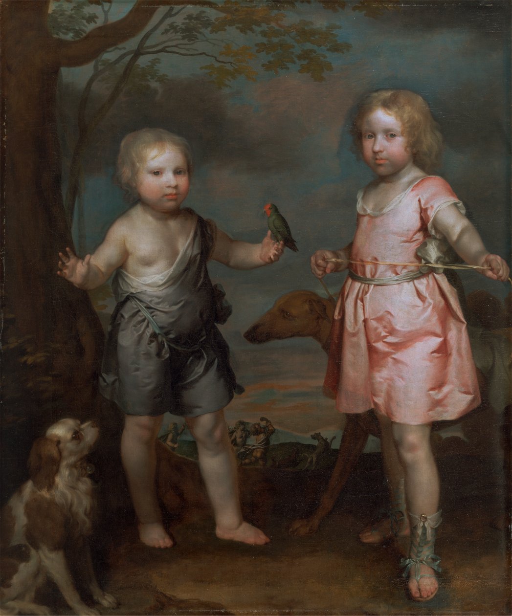 Lord John Hay ve Charles, Yester'in Efendisi (daha sonra üçüncü Tweeddale Markisi) by Gilbert Soest