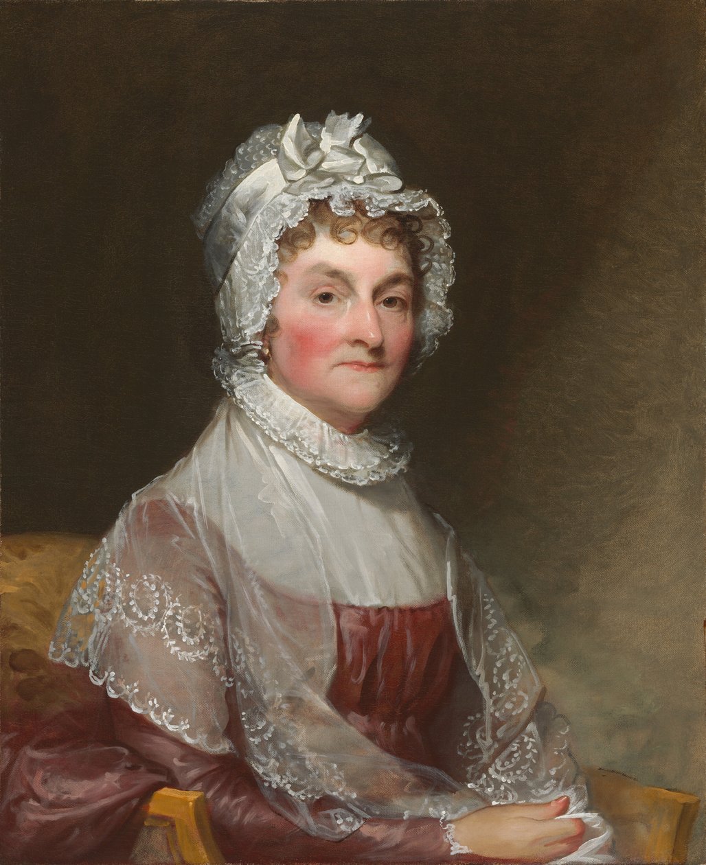 Abigail Smith Adams (Bayan John Adams) by Gilbert Stuart
