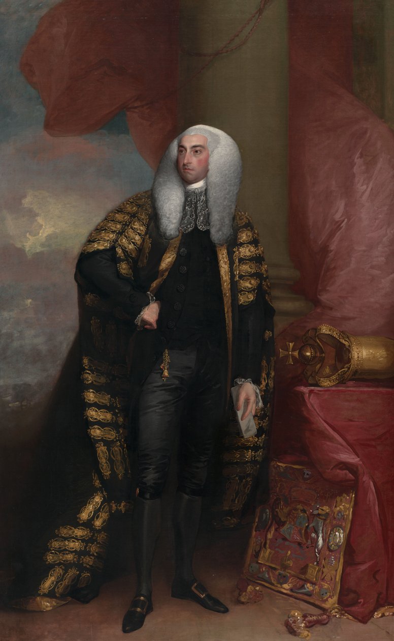 Baron FitzGibbon, 1789 by Gilbert Stuart