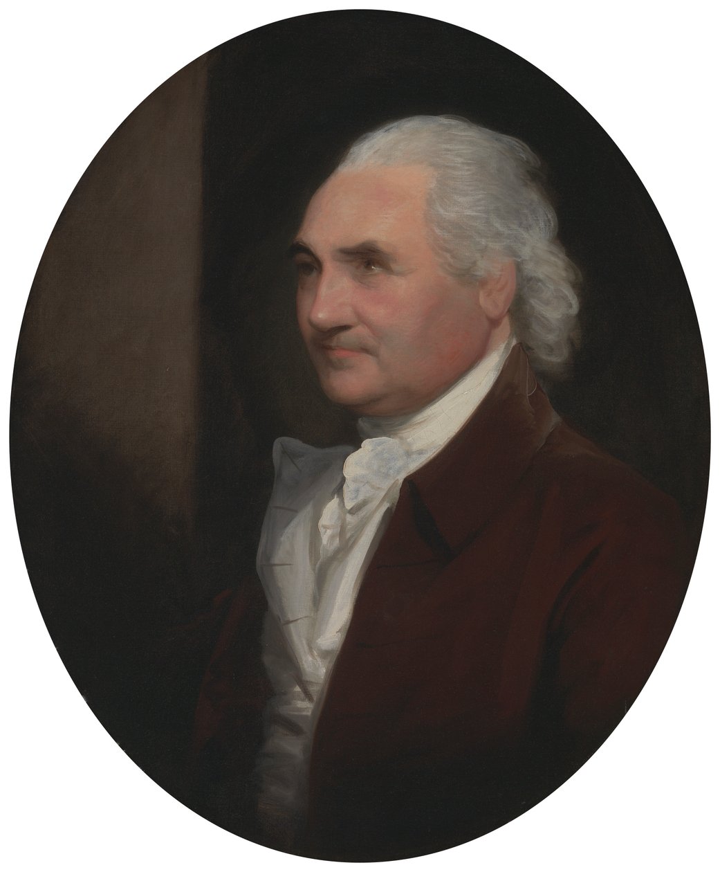 Albay Isaac Barre by Gilbert Stuart