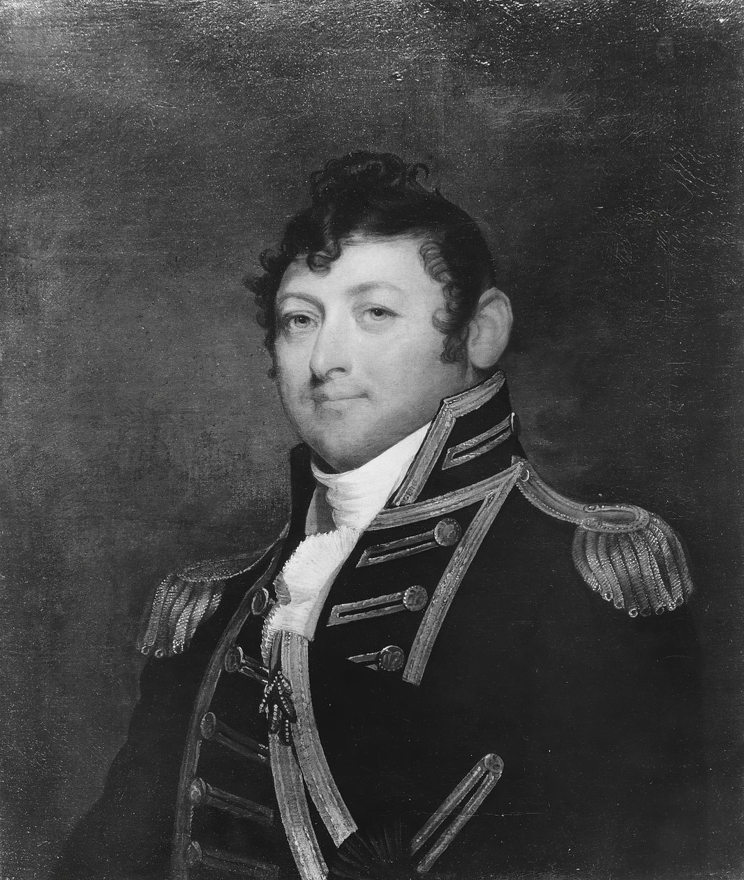 Amiral Isaac Hull, 1813-14. by Gilbert Stuart
