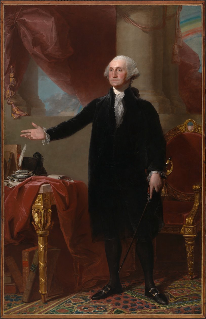 George Washington (1732-1799) by Gilbert Stuart